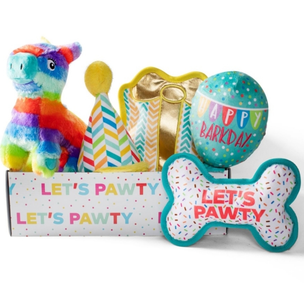  "Pawty Animal" birthday box toy bundle